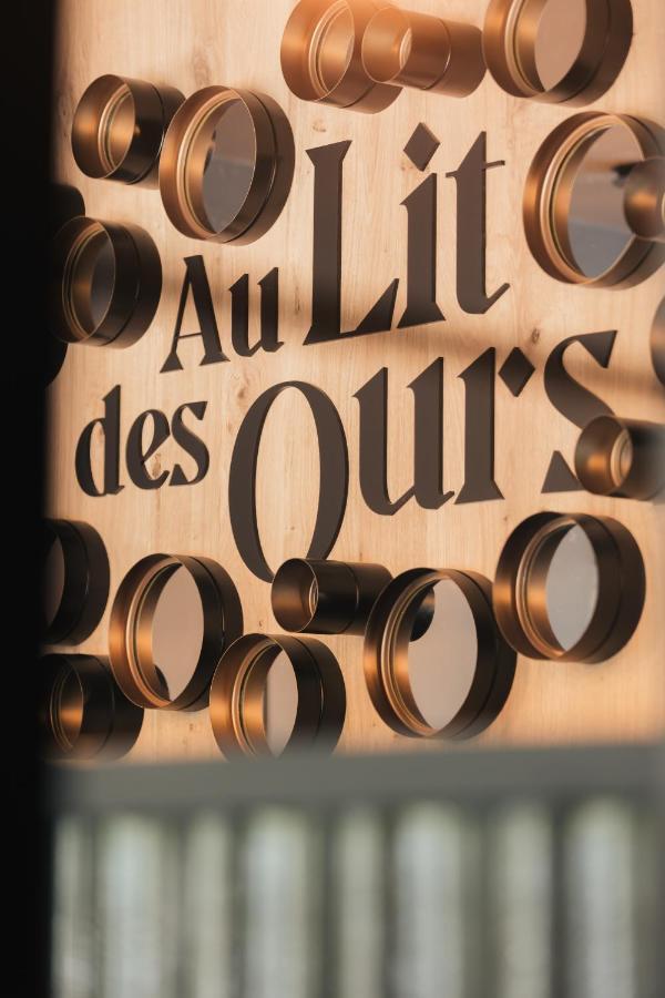 Hotel Au Lit Des Ours アン・シュール・レッス エクステリア 写真